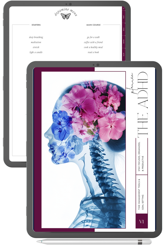 ADHD Planner | Dopamine Menu Template