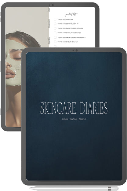 Skincare Planner | Track Routines, Products & Treatments